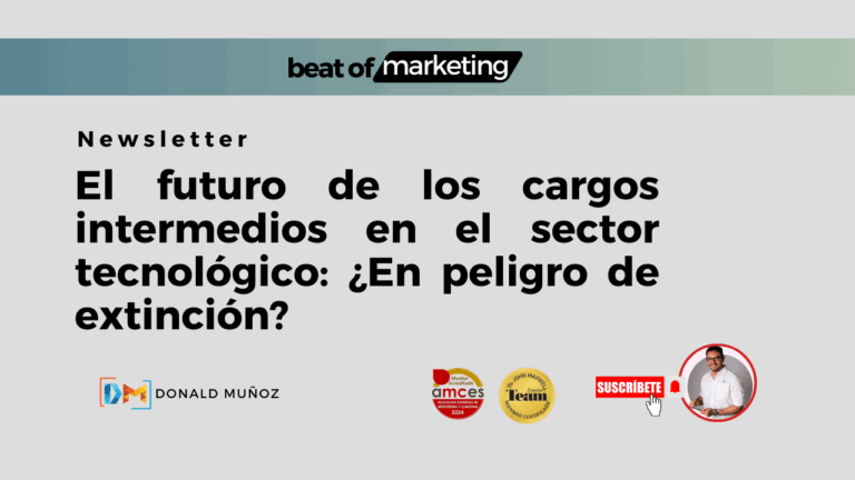 El futuro de los cargos intermedios en el sector tecnológico: ¿En peligro de extinción?