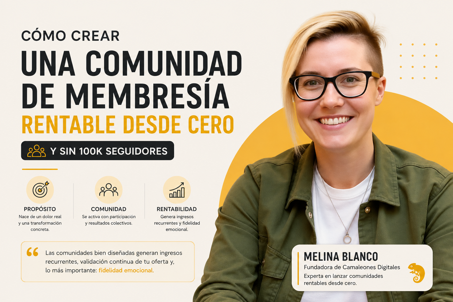 Cómo crear una comunidad de membresía rentable desde cero