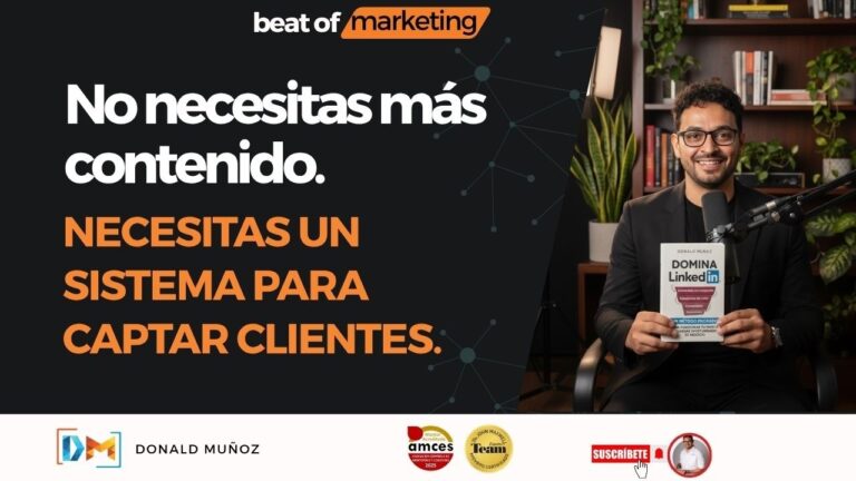 No necesitas más contenido. Necesitas un sistema para captar clientes