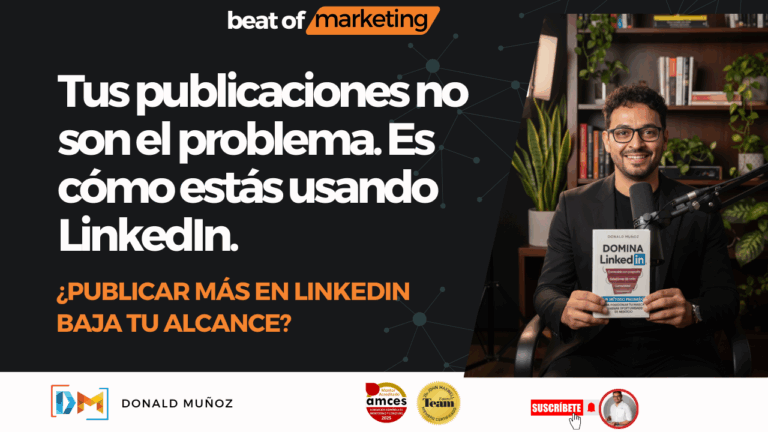 Tus publicaciones no son el problema. Cómo usar LinkedIn
