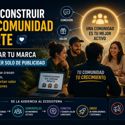 Cómo construir una comunidad fuerte y crecer sin depender de publicidad