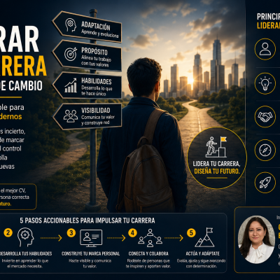 Cómo liderar tu carrera profesional en tiempos de cambio